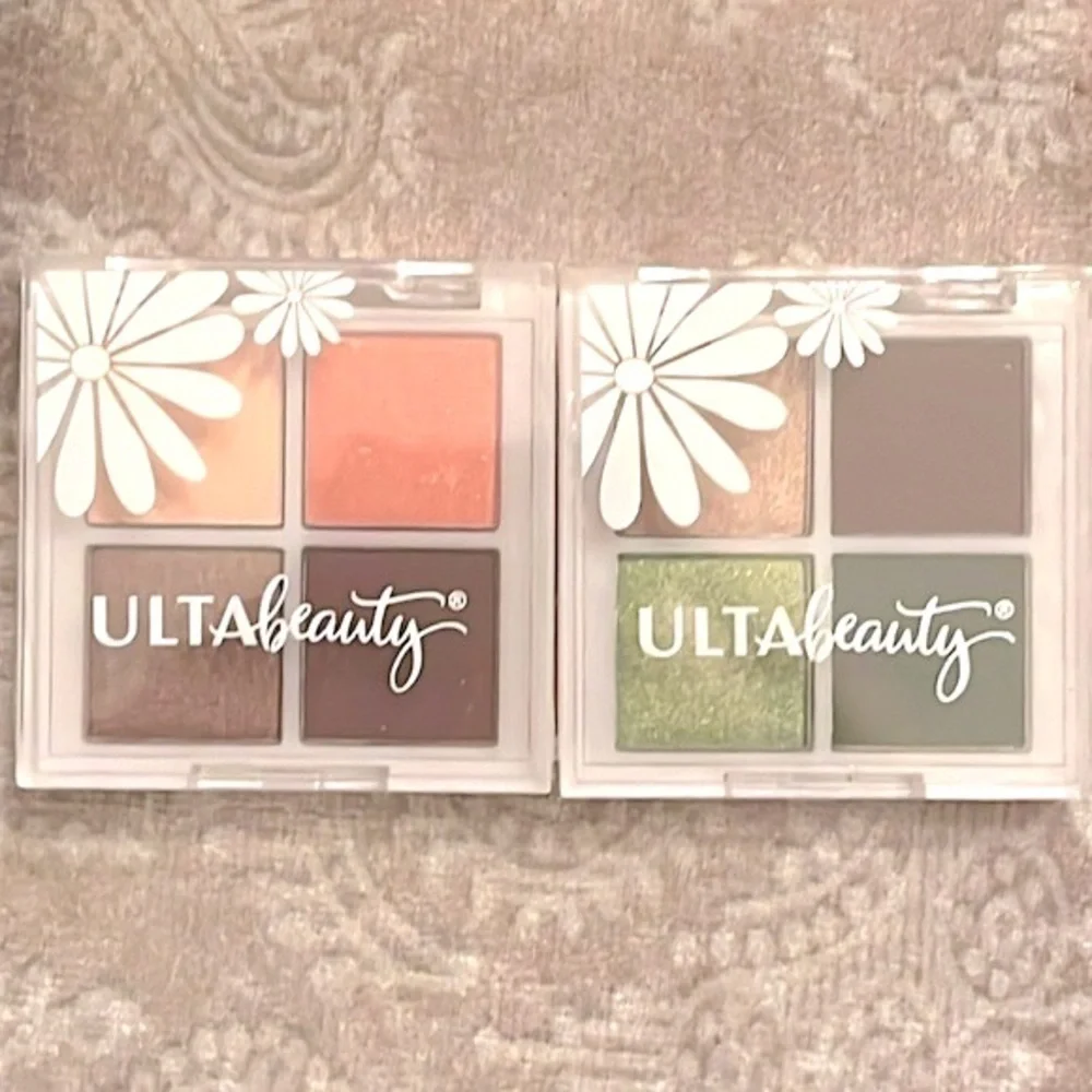 Brand New Ulta Beauty Makeup Bag w/ Eyeshadow Palettes Lip Primer Brush Blender